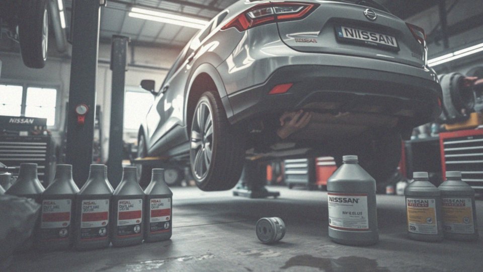 Jakie są zalecenia producenta dotyczące wymiany oleju w Nissan Qashqai 2.0 dCi?