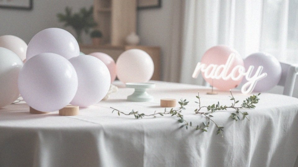 Jakie są trendy w dekoracjach urodzinowych w tym roku?