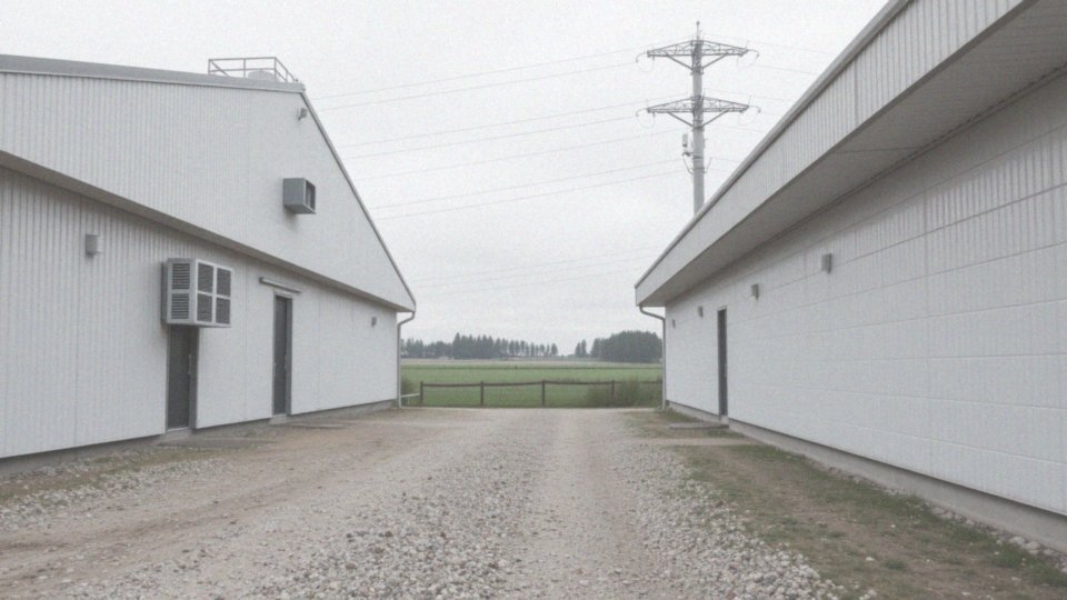 Jakie aspekty infrastrukturalne są istotne przy zakładaniu pieczarkarni?